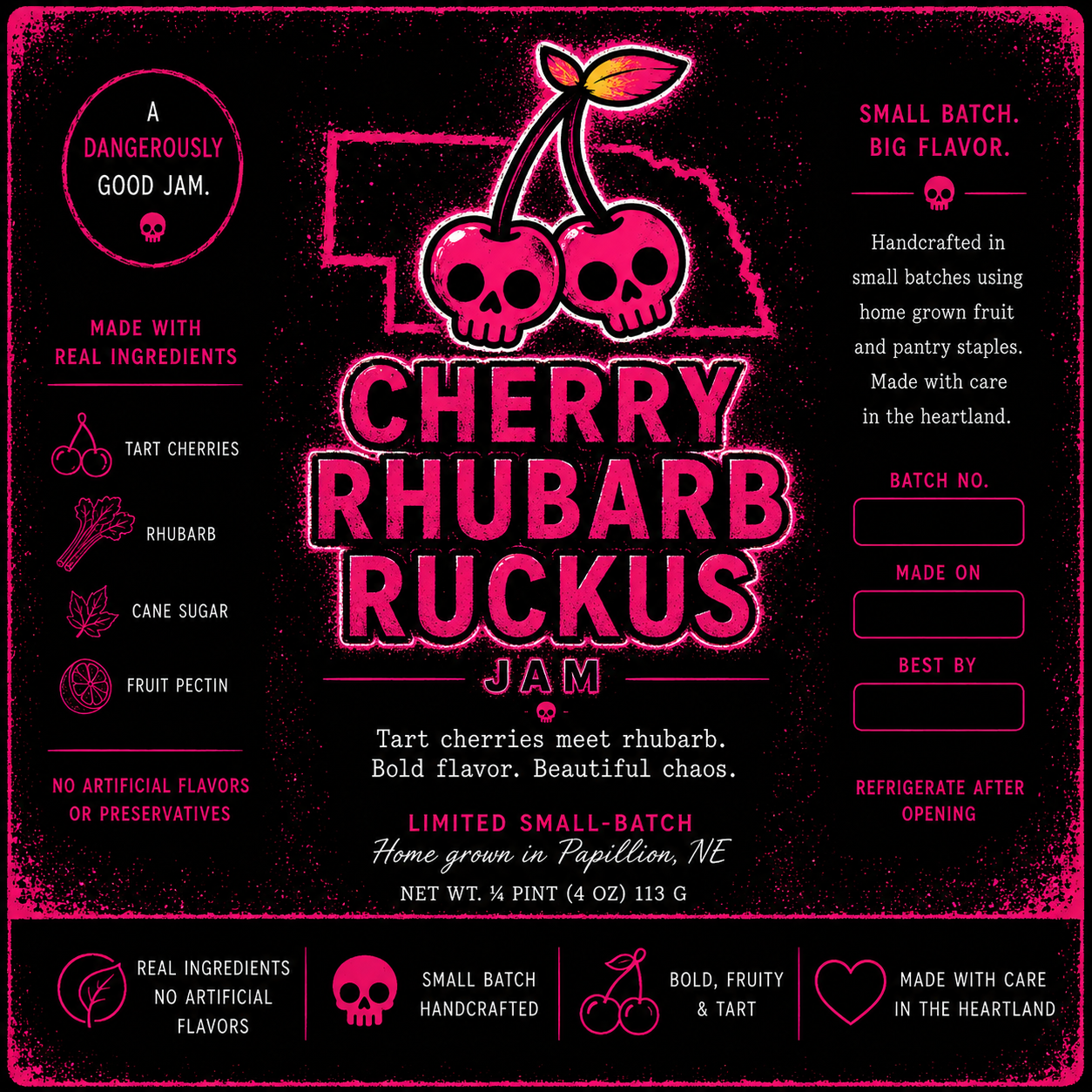 Cherry-Rhubarb Ruckus